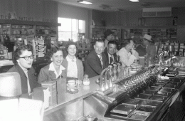 café em 1950